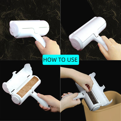 Pet Hair Remover Lint Roller Brush