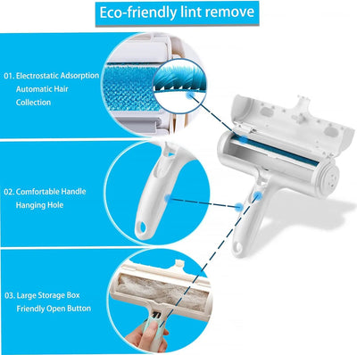 Pet Hair Removal Suction Brush