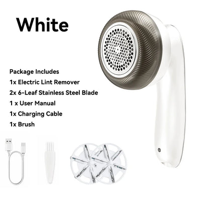 Rechargeable Fabric Shaver with Display