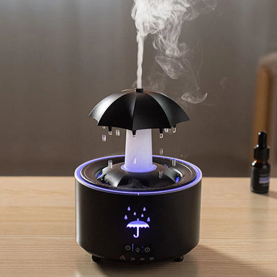 Rotating Umbrella Oil Diffuser with LED
