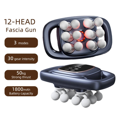 16-Head High-Frequency Massage Gun