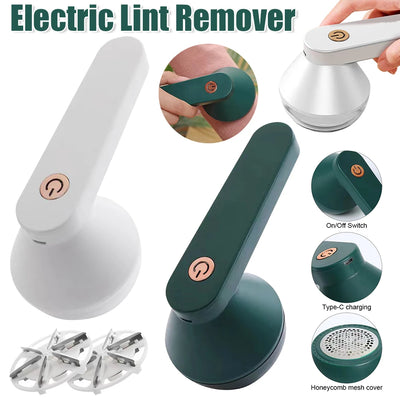 Rechargeable Fabric Shaver – Six Blade Lint Remover