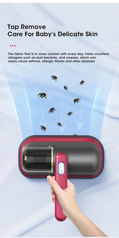 Cordless Mattress Vacuum Mite Remover