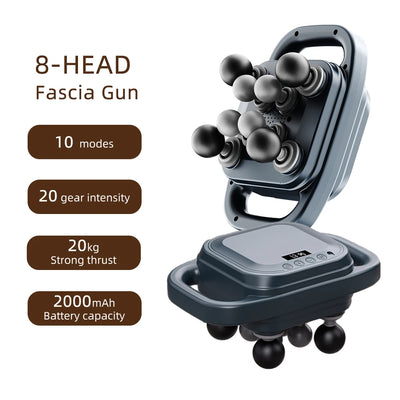 16-Head High-Frequency Massage Gun