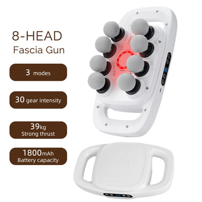 16-Head High-Frequency Fascia Massage Gun