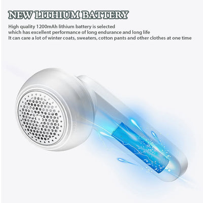 Portable 6-Blade Electric Fabric Shaver