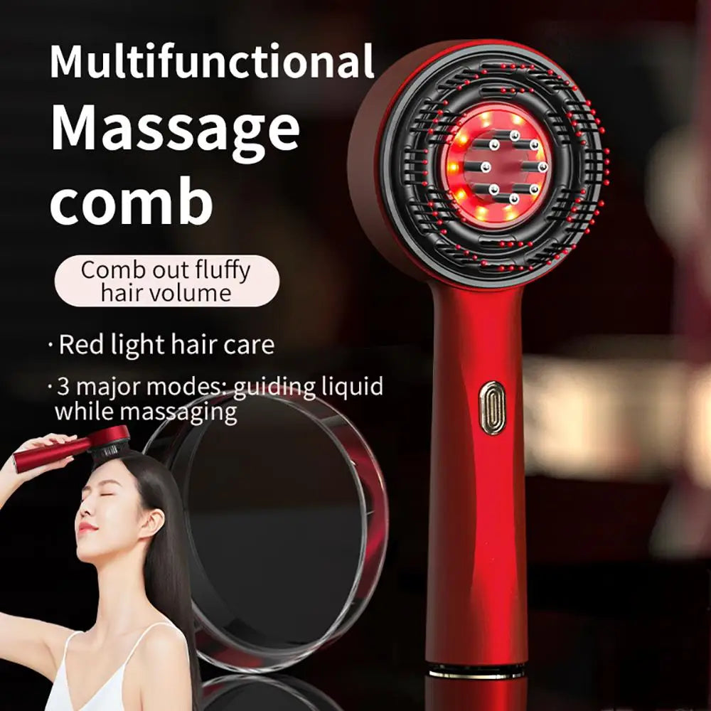 Electric Hair Oil Applicator Comb
