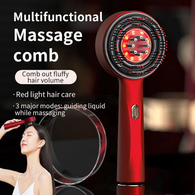 Electric Hair Oil Applicator Comb