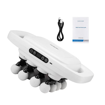 16-Head High-Frequency Fascia Massage Gun