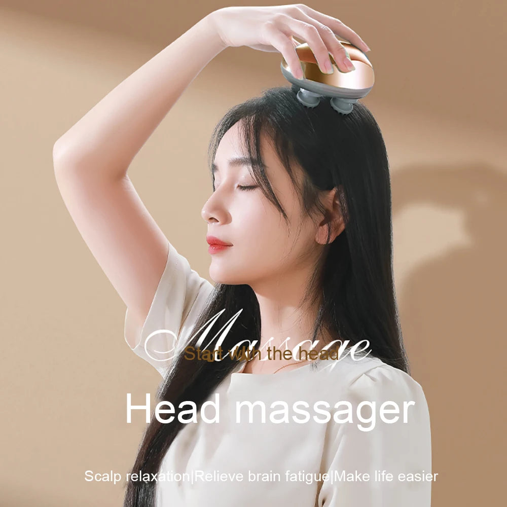Portable Electric Scalp Massager