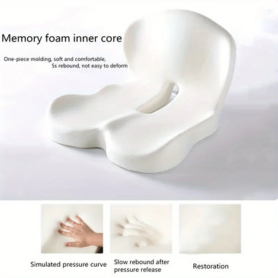 Memory Foam Seat & Lumbar Cushion