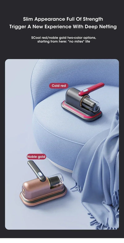 Cordless Mattress Vacuum Mite Remover