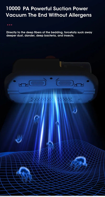 Cordless Mattress Vacuum Mite Remover