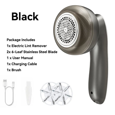 Rechargeable Fabric Shaver with Display