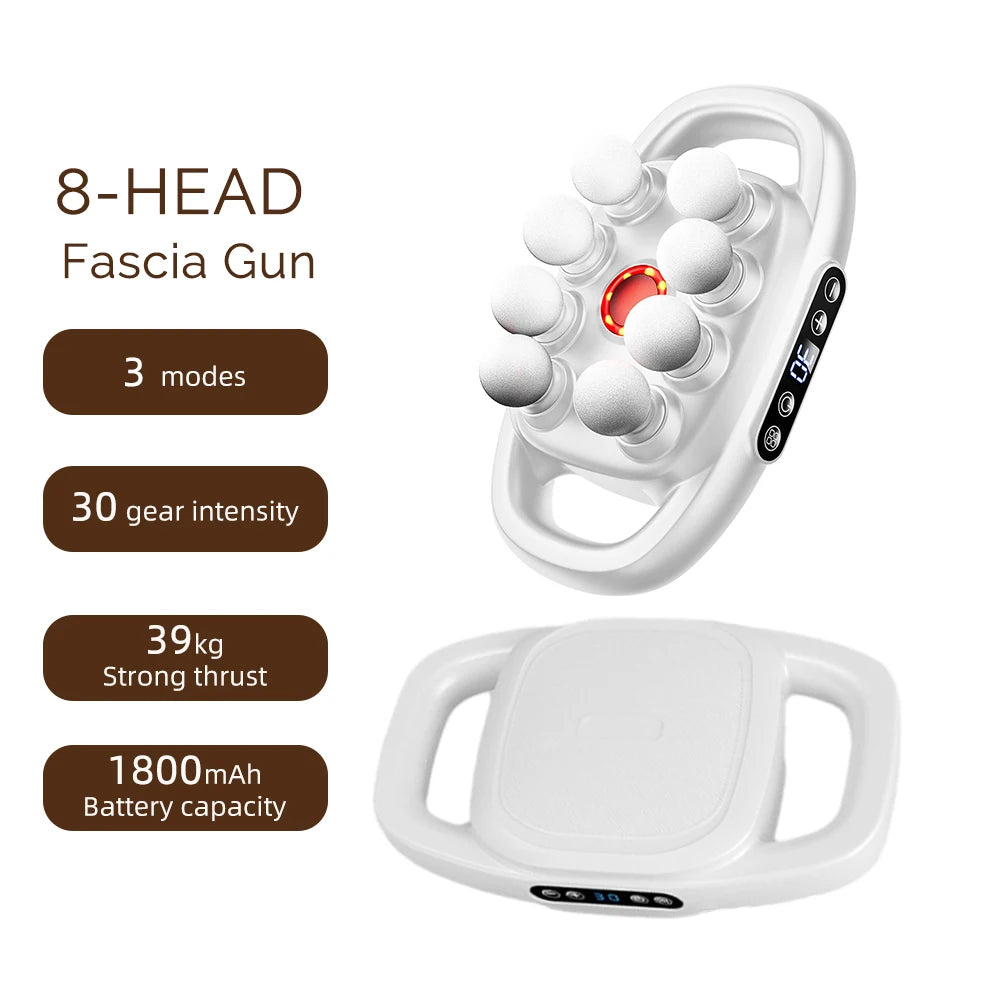 16-Head High-Frequency Massage Gun