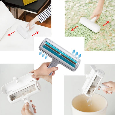 Bidirectional Pet Hair Remover Roller