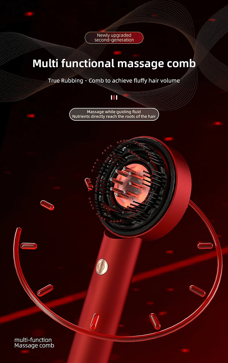 Infrared Electric Scalp Massager Comb