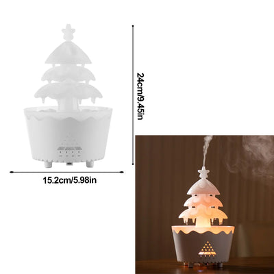 Rotating Umbrella Oil Diffuser with LED