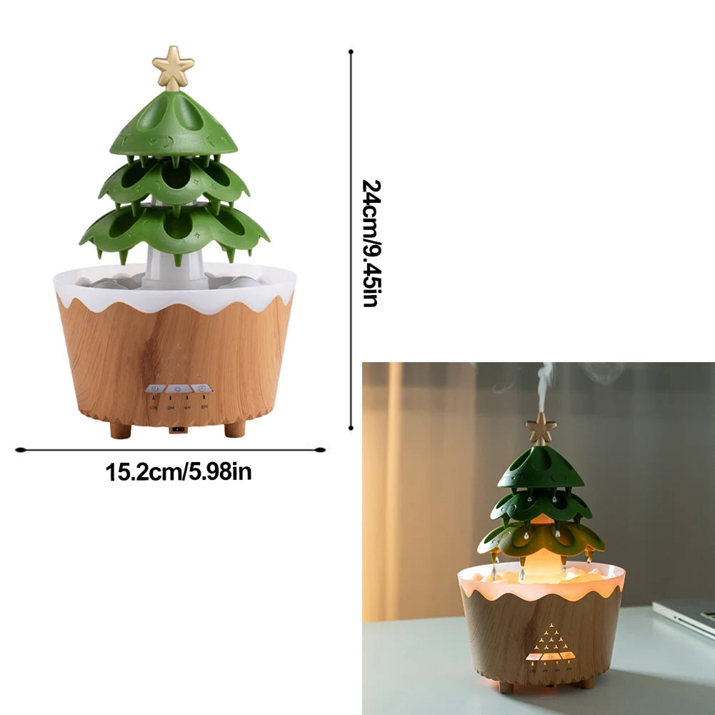 Rotating Umbrella Oil Diffuser with LED