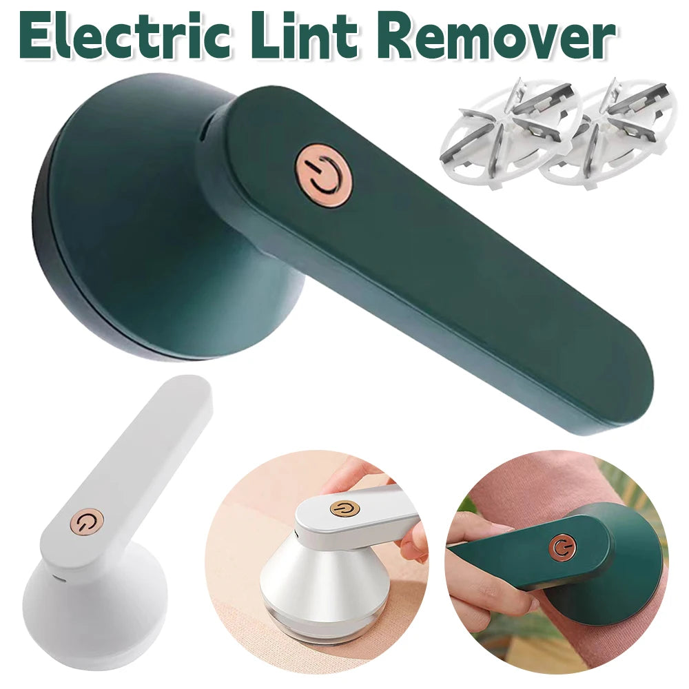 Rechargeable Fabric Shaver – Six Blade Lint Remover