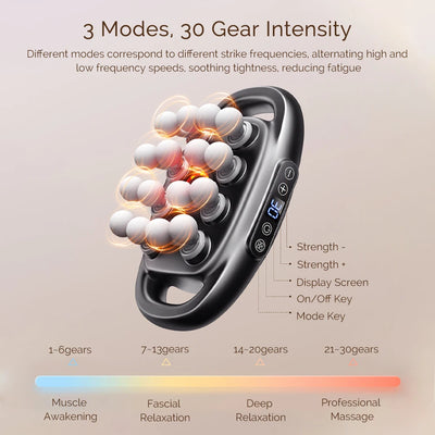 16-Head High-Frequency Massage Gun