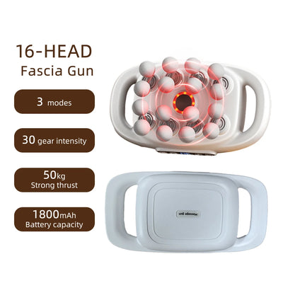 16-Head High-Frequency Massage Gun