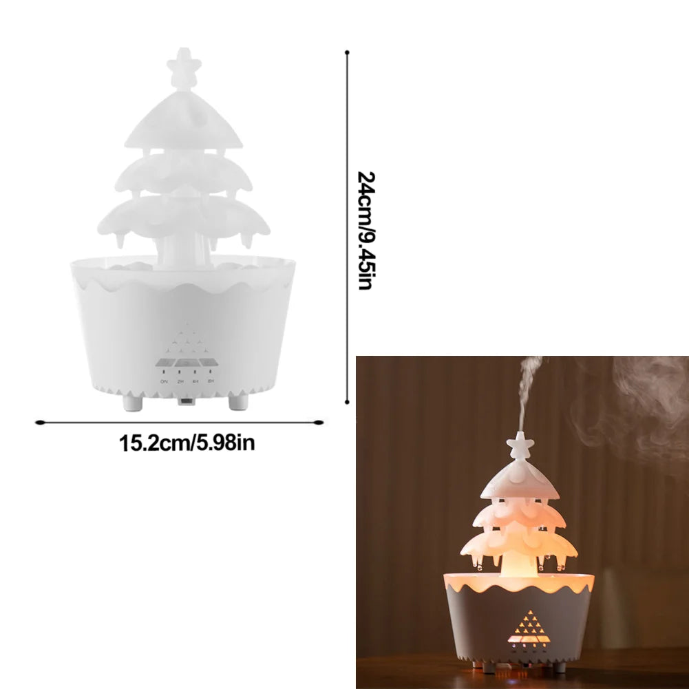 Rotating Umbrella Oil Diffuser with LED