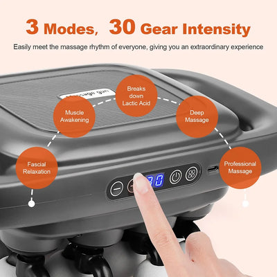 16-Head High-Frequency Fascia Massage Gun