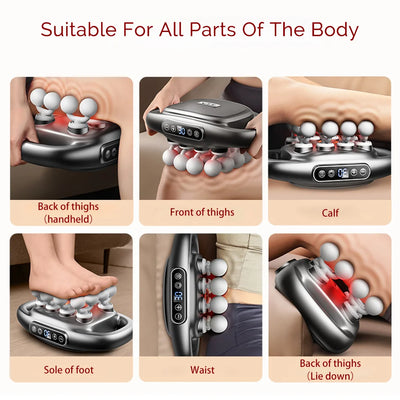 16-Head High-Frequency Massage Gun