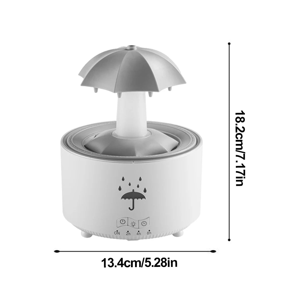 Rotating Umbrella Oil Diffuser with LED