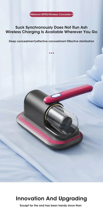 Cordless Mattress Vacuum Mite Remover