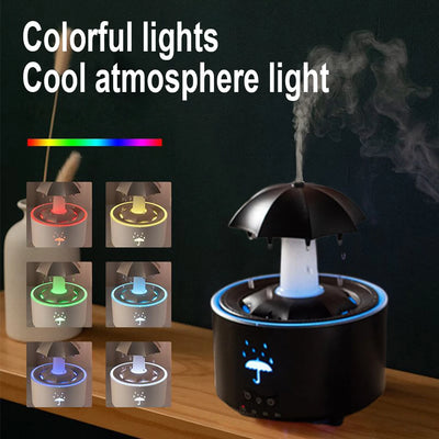 Rotating Umbrella Oil Diffuser with LED