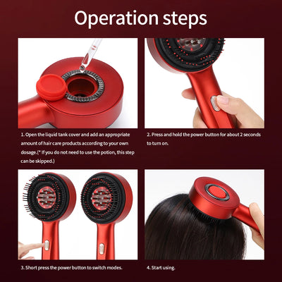Electric Hair Regrowth Massage Brush