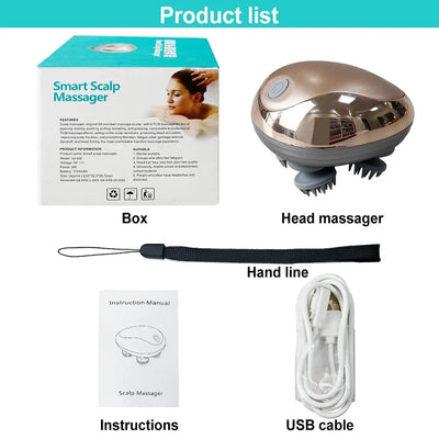 Portable Electric Scalp Massager