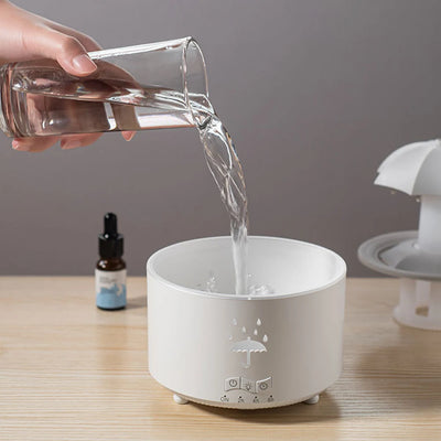 Rotating Umbrella Oil Diffuser with LED