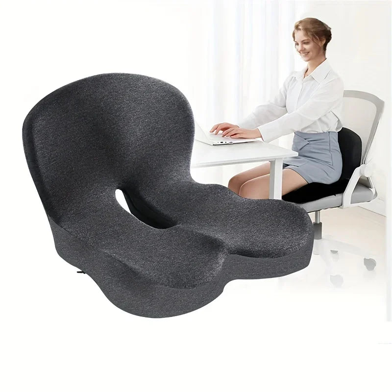 Memory Foam Seat & Lumbar Cushion