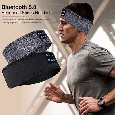 Bluetooth Headband Earphones for Sports & Sleep