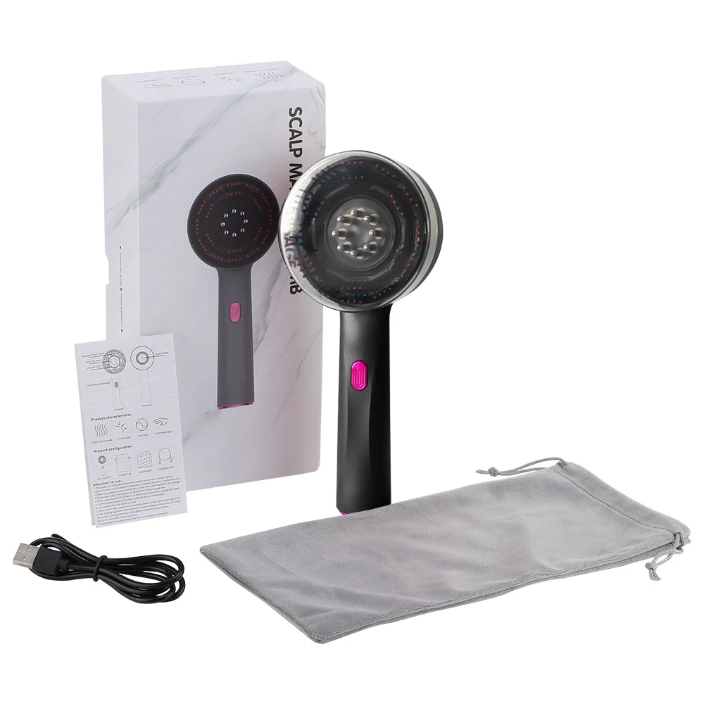 Electric Hair Regrowth Massage Brush