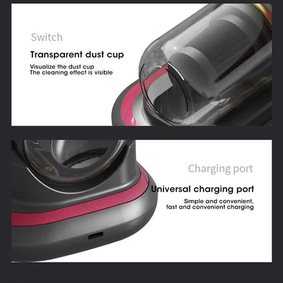 Cordless Mattress Vacuum Mite Remover