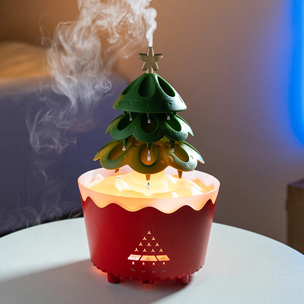 Rotating Umbrella Oil Diffuser with LED