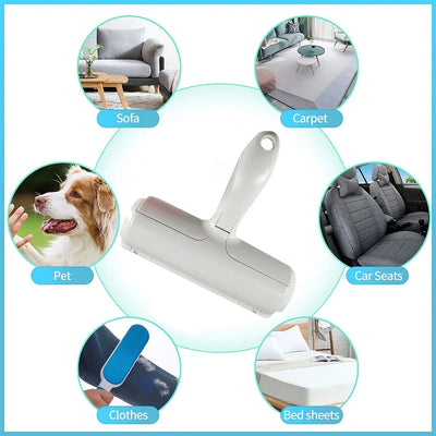 Bidirectional Pet Hair Remover Roller