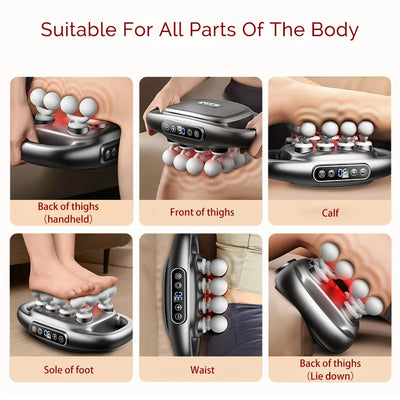 16-Head High-Frequency Massage Gun