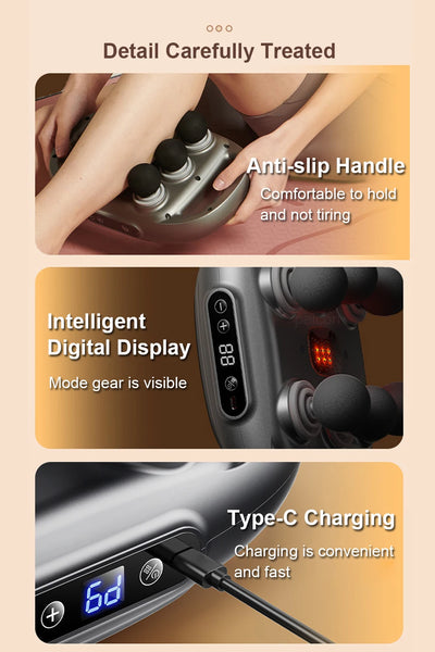 Fascia Gun Muscle Massager Machine