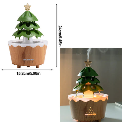 Rotating Umbrella Oil Diffuser with LED