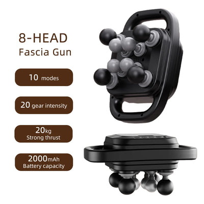 16-Head High-Frequency Massage Gun