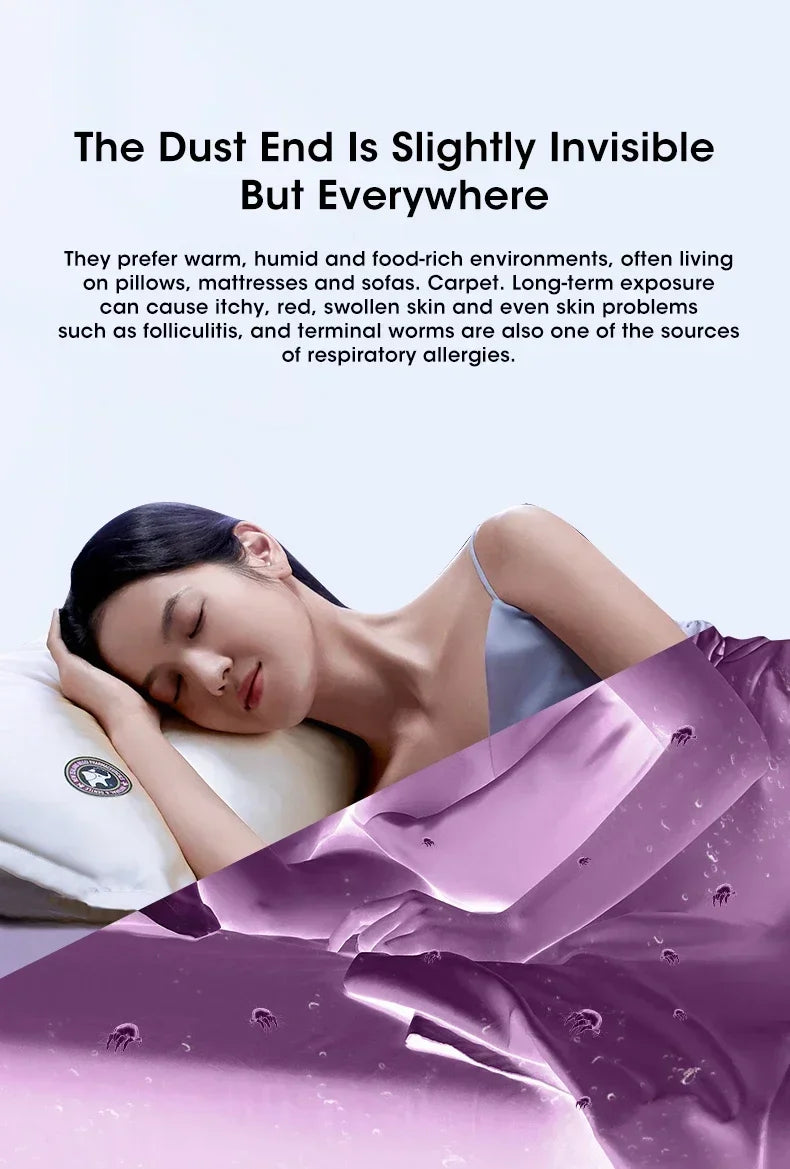 Cordless Mattress Vacuum Mite Remover