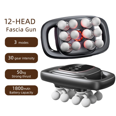 16-Head High-Frequency Massage Gun