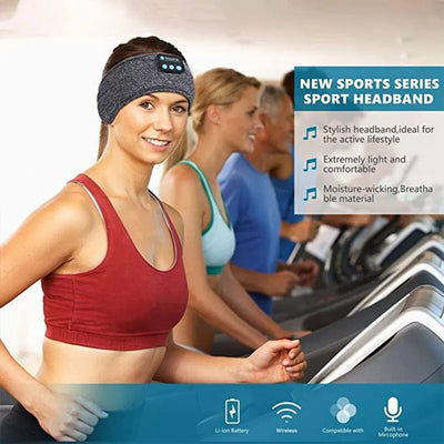Bluetooth Headband Earphones for Sports & Sleep